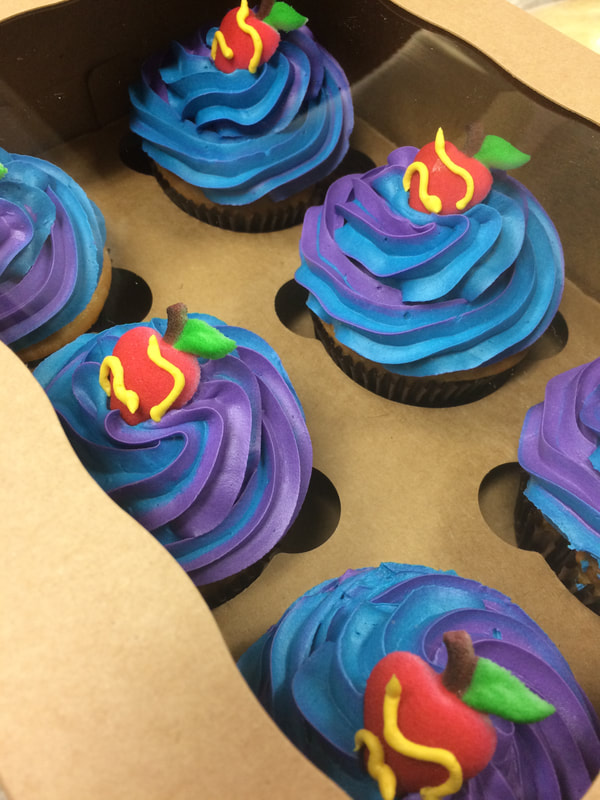 cupcakes for a teacher retirement.
